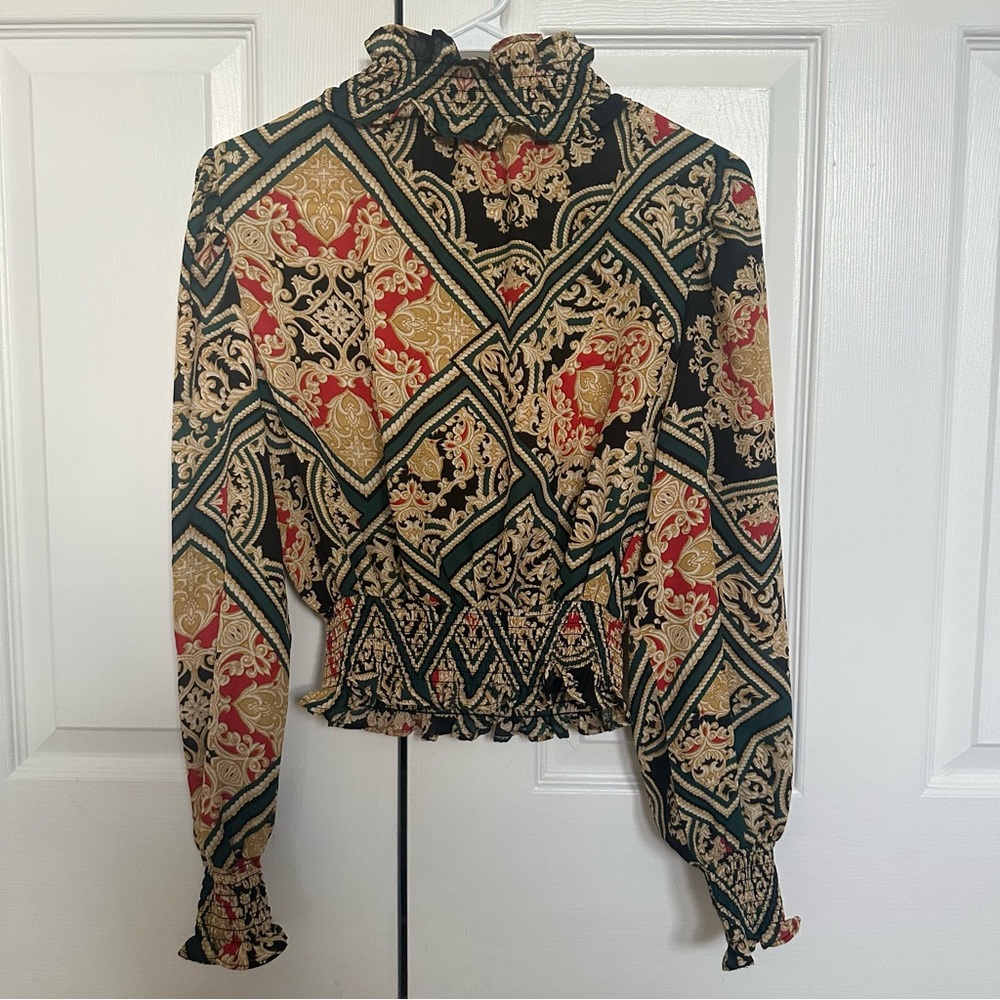 Blashe women's crop blouse, size small